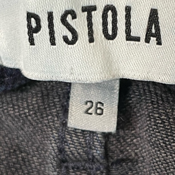 Pistola jeans high rise dark wash sz 26 Lennon crop boot P00016088mc - Picture 6 of 9